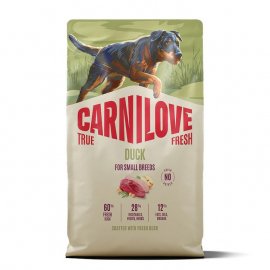 Carnilove True Fresh Small Breed Duck сухий беззерновий корм для собак дрібних порід КАЧКА