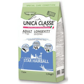 Gheda Unica Classe Adult Longevity Star Hairball Trout сухой корм для пожилых кошек от 7 лет ФОРЕЛЬ