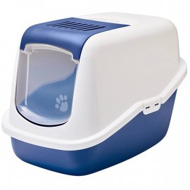 Savic Nestor Nordic закрытый туалет для кошек, синий