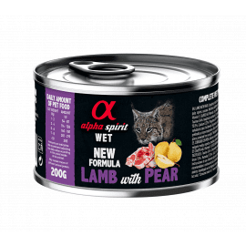 Alpha Spirit (Альфа Спіріт) Wet Lamb with Pear повнораціонний вологий корм для котів ЯГНЯ та ГРУША