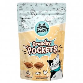 Mr. Bandit Cat Crunchy Pockets Tuna & Chicken ласощі для котів ПОДУШЕЧКИ З ТУНЦЯ ТА КУРКИ