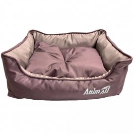 AnimAll Nena Velours лежак для кошек и собак, какао