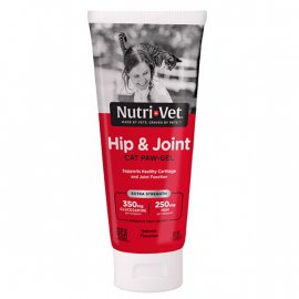Nutri-Vet Hip&Joint Cat Paw-Gel Гель для связок и суставов котов, хондроитин, глюкозамин, МСМ