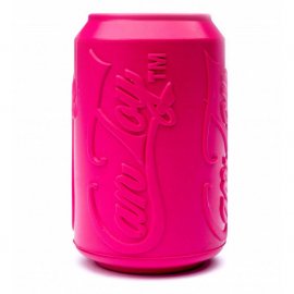SodaPup (Сода Пап) Puppy Can Toy игрушка для лакомств для щенков БАНКА, розовый