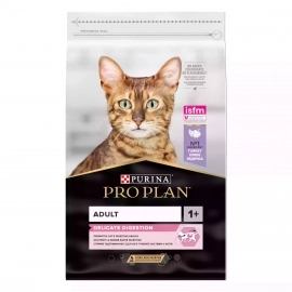 Purina Pro Plan (Пурина Про План) Adult Delicate Digestion Turkey сухой корм для кошек с чувствительным пищеварением и привередливых ИНДЕЙКА Purina Pro Plan (Пурина Про План) Adult Delicate Digestion Turkey сухой корм для кошек с чувствительным пищеварением и привередливых ИНДЕЙКА