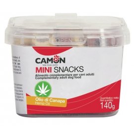 Camon (Камон) Mini Snack лакомство для собак листья КОНОПЛЯНОЕ МАСЛО