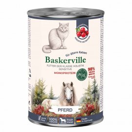 Baskerville Holistic Sensitive консервы для пожилых кошек с чувствительным пищеварением КОНИНА