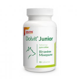 Dolfos (Дольфос) DOLVIT JUNIOR (ДОЛВИТ ЮНИОР) витаминно-минеральная добавка для щенков Dolfos (Дольфос) DOLVIT JUNIOR (ДОЛВИТ ЮНИОР) витаминно-минеральная добавка для щенков