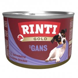 Rinti Gold mit Gans беззерновой влажный корм для собак ГУСЬ