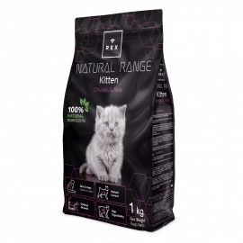 Rex Natural Range (Рекс Нейчерал Рендж) Kitten Chicken & Rice сухой корм для котят Курица и Рис