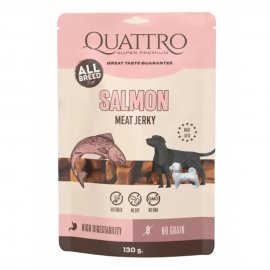 Quattro Meat Salmon ласощі для собак, джерки ЛОСОСЬ