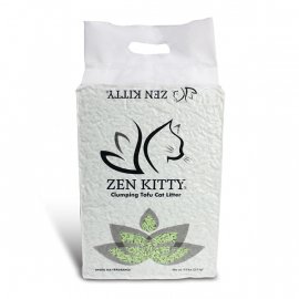 Zen Kitty Clumping Tofu Green Tea соевый наполнитель для кошачьего туалета ЗЕЛЕНЫЙ ЧАЙ