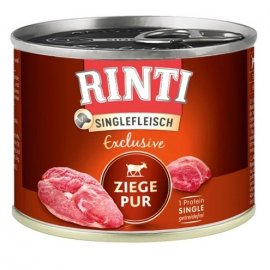 Rinti Singlefleisch Exclusive Ziege Pur беззерновой монопротеиновый влажный корм для собак КОЗА