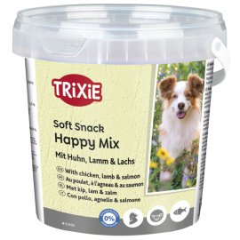 Trixie Soft Snack Happy Mix - Суміш ласощів для собак ягня, лосось, курка