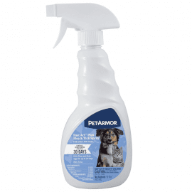 PetArmor Fastact Plus Flea&Tick Spray cпрей от блох и клещей для собак и кошек