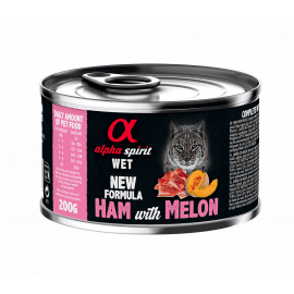 Alpha Spirit (Альфа Спіріт) Wet Ham with Melon повнораціонний вологий корм для котів ШИНКА і ДИНЯ
