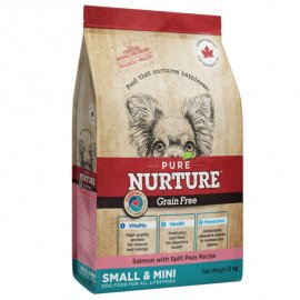 Pure Nurture Grain Free Adult Small & Mini Salmon & Split Peas сухой беззерновой корм для собак мелких пород ЛОСОСЬ и КОЛОТЫЙ ГОРОХ