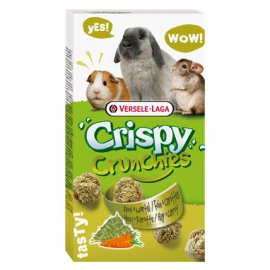 Versele-Laga Crispy Crunchies Hay + Carrot лакомство для кроликов и грызунов СЕНО И МОРКОВЬ
