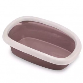 Stefanplast (Стефанпласт) SPRINT (СПРИНТ) туалет с бортиком, коричнево-розовый