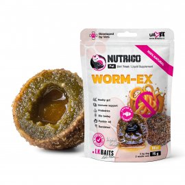 LK Baits Pet Nutrigo Worm-Ex функциональное лакомство для собак РАСТИТЕЛЬНЫЙ КОМПЛЕКС ДЛЯ КИШЕЧНИКА
