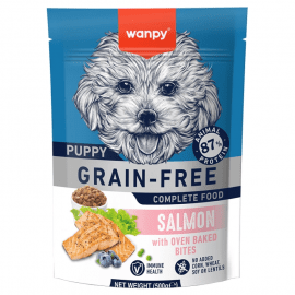 Wanpy Puppy Grain Free Salmon сухий беззерновий корм для цуценят ЛОСОСЬ