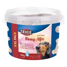 Trixie Soft Snack Bony Mix - Смесь лакомств для собак говядина, баранина, курица, оленина