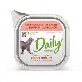 Almo Nature Daily SALMON консервы для кошек ЛОСОСЬ, паштет