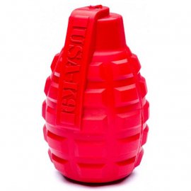 SodaPup (Сода Пап) Grenade игрушка для собак ГРАНАТА, красный