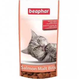 Beaphar MALT-BITS WITH SALMON Лакомство для кошек с мальт-пастой со вкусом лосося