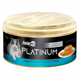 AnimAll Platinum Tuna консерви для кішок, паштет, ТУНЕЦЬ