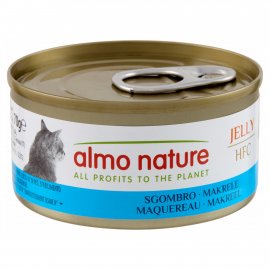Almo Nature HFC JELLY MACKEREL консервы для кошек СКУМБРИЯ, желе