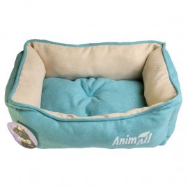 AnimAll Nena Velours лежак для кошек и собак, бирюза
