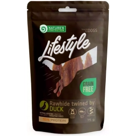 Natures Protection (Нейчез Протекшин) Lifestyle Snack For Dogs Rawhide Sticks With Duck And Cod Rolls Лакомство для собак роллы УТКА