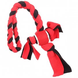 Flamingo Womas Fleece Rope With Ball игрушка для собак ВЕРЕВКА С МЯЧОМ