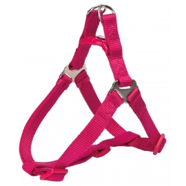 Trixie Premium One Touch нейлоновая шлея усиленная для собак, фуксия
