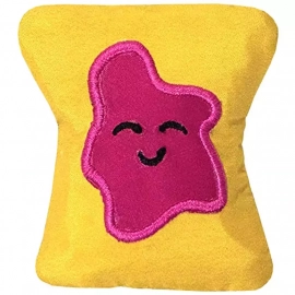Petstages TOAST TOSSER MINI игрушка для котов с кошачьей мятой, ТОСТ