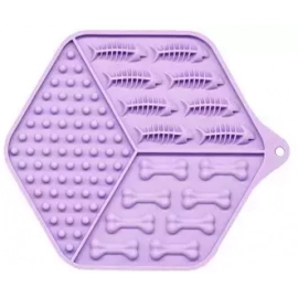 WahoPet Licky Mat миска для повільного годування, фіолетовий