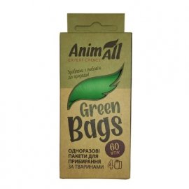 AnimAll Green Bags біорозкладні пакети для фекалій AnimAll Green Bags біорозкладні пакети для фекалій