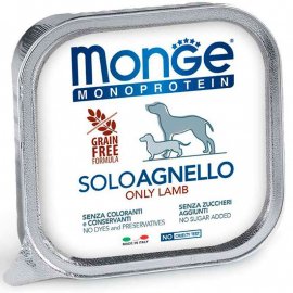 Monge Dog Monoprotein Adult Lamb монопротеїновий вологий корм для собак ЯГНЯ, паштет