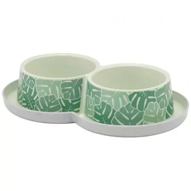 Moderna Trendy Dinner Eden Миска пластикова подвійна для котів