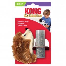 Kong Refillables Hedgehog игрушка для кошек с кошачьей мятой ЁЖИК