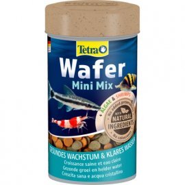 Tetra Wafer Mini Mix Корм для аквариумных донных рыб, таблетки