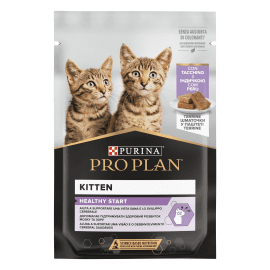 Purina Pro Plan (Пуріна Про План) Kitten Healthy Start Turkey вологий корм для кошенят шматочки в паштеті ІНДИЧКА