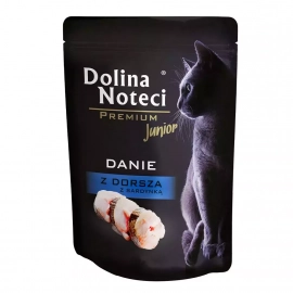 Dolina Noteci (Долина Нотечи) Premium Danie Junior влажный корм для кошек ТРЕСКА И САРДИНА