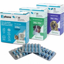 Vetoquinol (Ветогинол) Zylkene (Зилкене) антистрессовые капсулы для собак и кошек