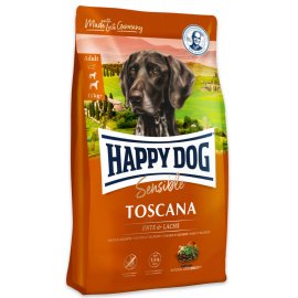 Happy Dog SENSIBLE TOSCANA ADULT корм для кастрованих собак та собак із зайвою вагою КАЧКА та ЛОСОСЬ Happy Dog SENSIBLE TOSCANA ADULT корм для кастрованих собак та собак із зайвою вагою КАЧКА та ЛОСОСЬ