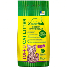 Хвостик Tofu соєвий наповнювач для котів ЛАВАНДА