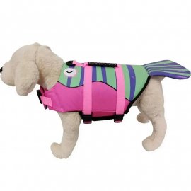 Fovis Derby Fish Design спасательный жилет для собак, розовый