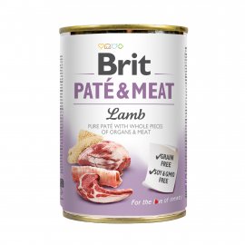 Brit Pate & Meat Dog Lamb консервы для собак, ЯГНЕНОК В ПАШТЕТЕ