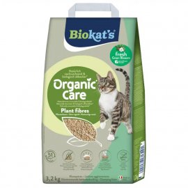 Biokat's Organic Care Fresh Green Blossom рослинний наповнювач для котячого туалету АРОМАТ ЗЕЛЕНИХ КВІТІВ